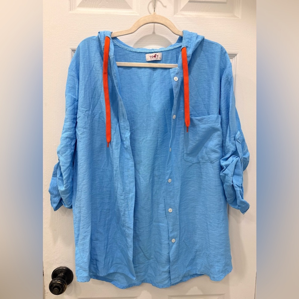 Woman’s Empowerment Toot Milano Patch Work Style Hoodie Size S